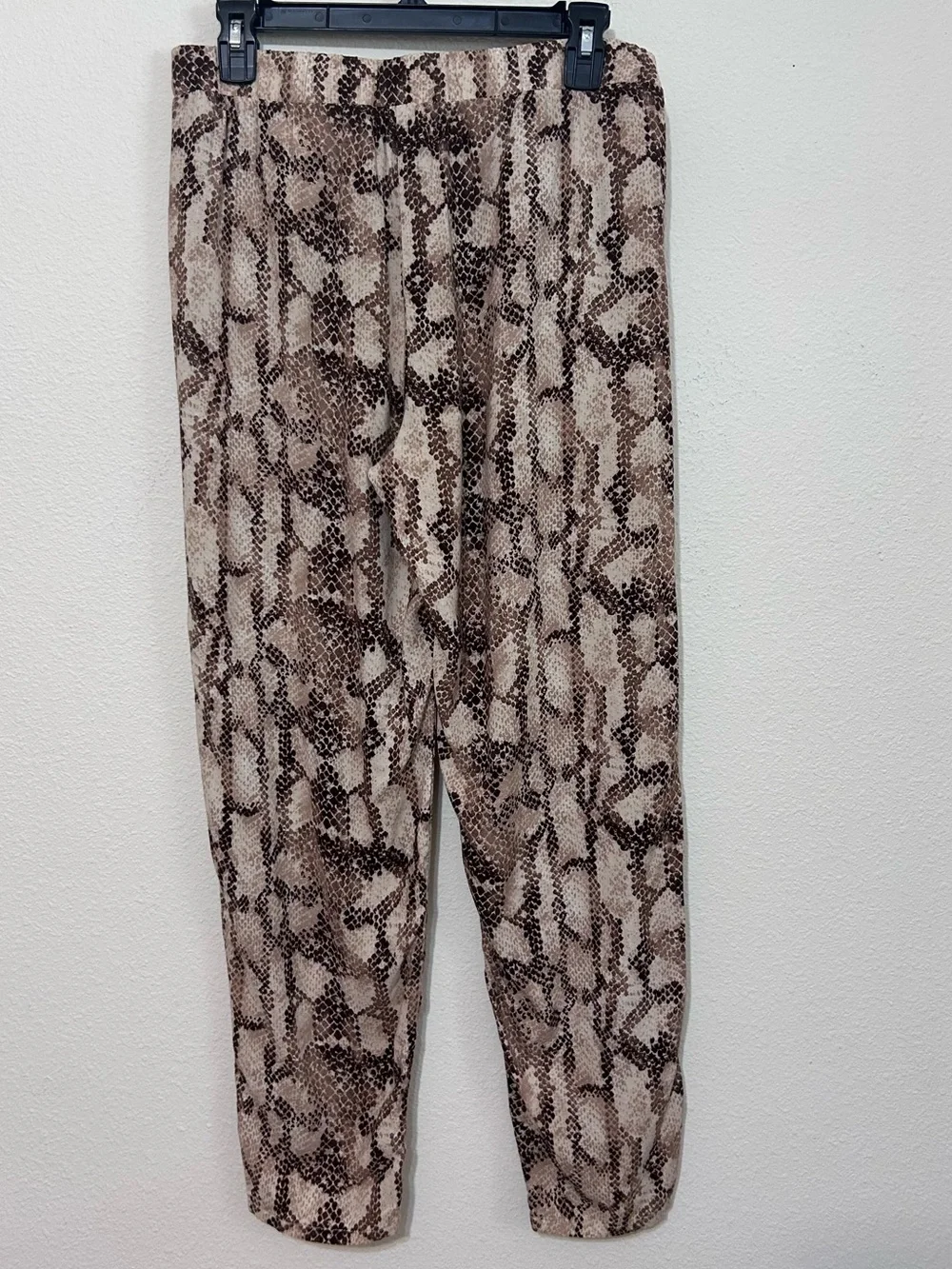 Justice Girls Snakeskin Print Rayon Pants Size 18 NWT